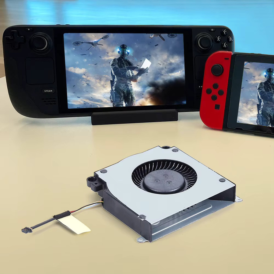 VODOOL Ersatz Lüfter BN5010S5H-N00P für Steam Deck Spielkonsole in Silber - Bild 3