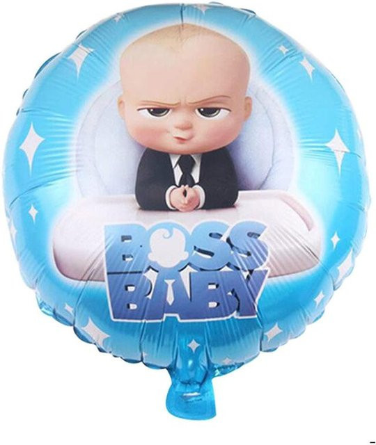 RUI RUI YU 3 Boss Baby Folienballon, beige, 18 Zoll - Bild 1