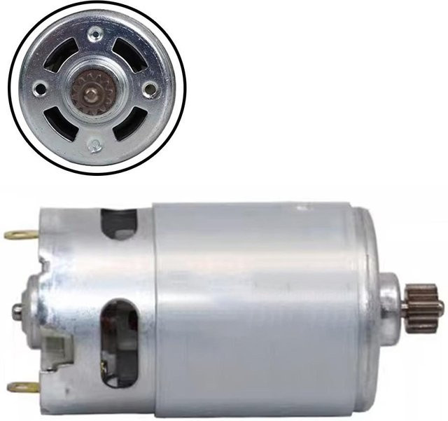 Renguxue DC Elektromotor für Akku-Bohrschrauber 16,8V in Silber - Bild 1