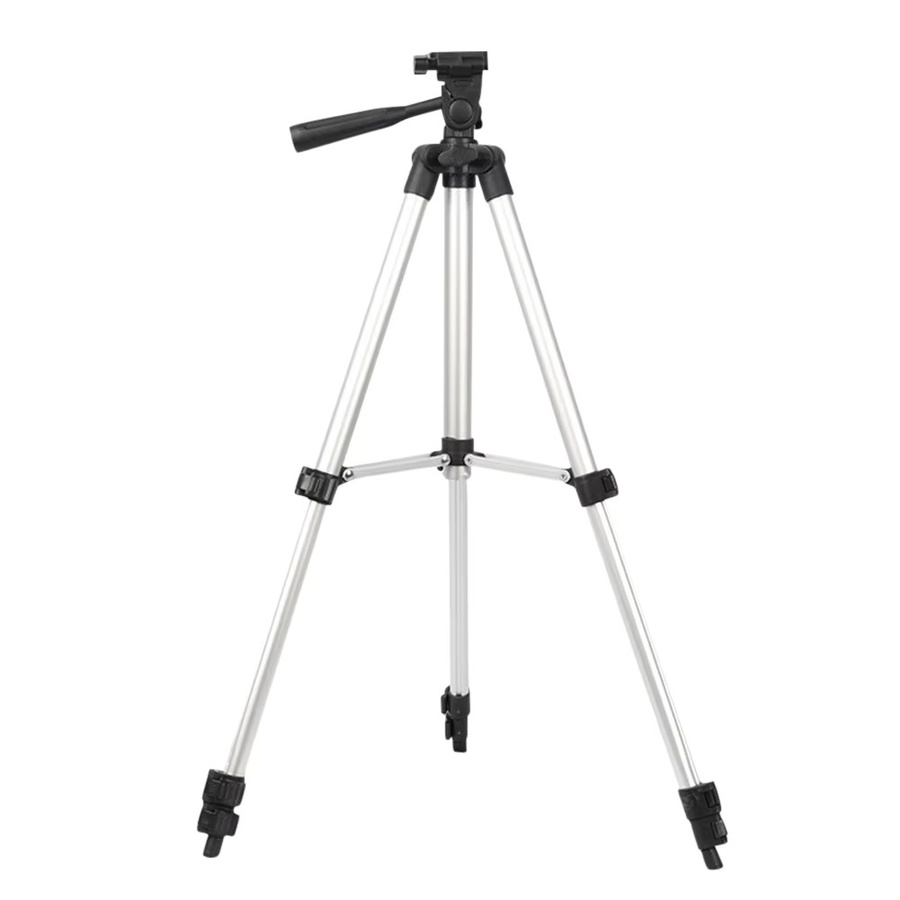 Höhenverstellbares Laser-Level-Stativ aus Aluminiumlegierung in Silber, Höhe: 1 m - Bild 2