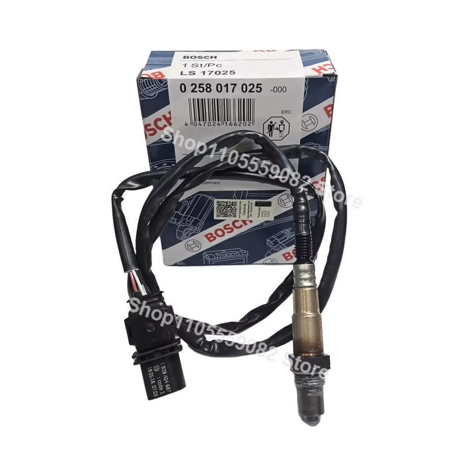 Bosch LSU4.9 17025 O2 UEGO Breitband-Sauerstoffsensor für Luft-Kraftstoff-Verhältnis in Schwarz - Bild 1