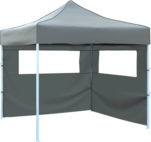 vidaXL Party-Zelt aus Oxford-Stoff in Anthrazit, B/T/H: 291 x 291 x 315 cm - Bild 1