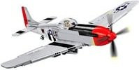 COBI Konstruktionsspielzeug Top Gun Maverick P51D Mustang Jagdflugzeug mit Bausteinen - Bild 1