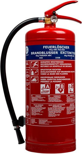 Smartwares ABC Pulverlöscher, rot, 6 kg - Bild 1
