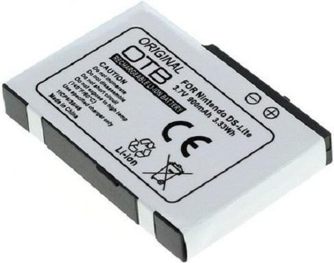 Nintendo DS Lite Ersatzakku USG-003 mit 900 mAh in Weiß - Bild 1