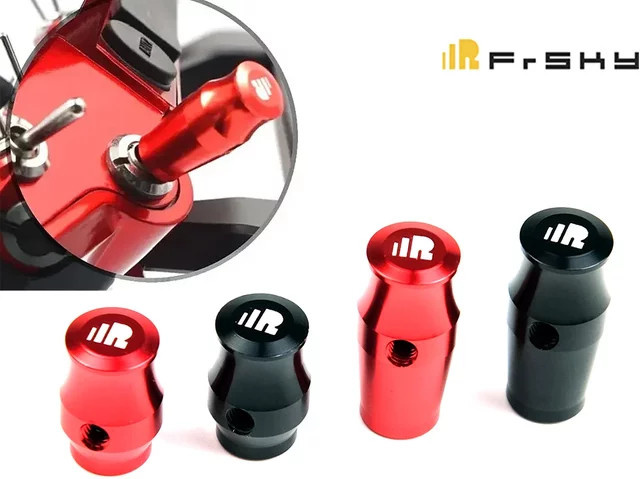 FrSky Metall-Kippschalterkappe in Rot für RC-Funksender-Controller der X18, X20R, X20RS, X20Pro, X20Po und AW XE Serie - Bild 1