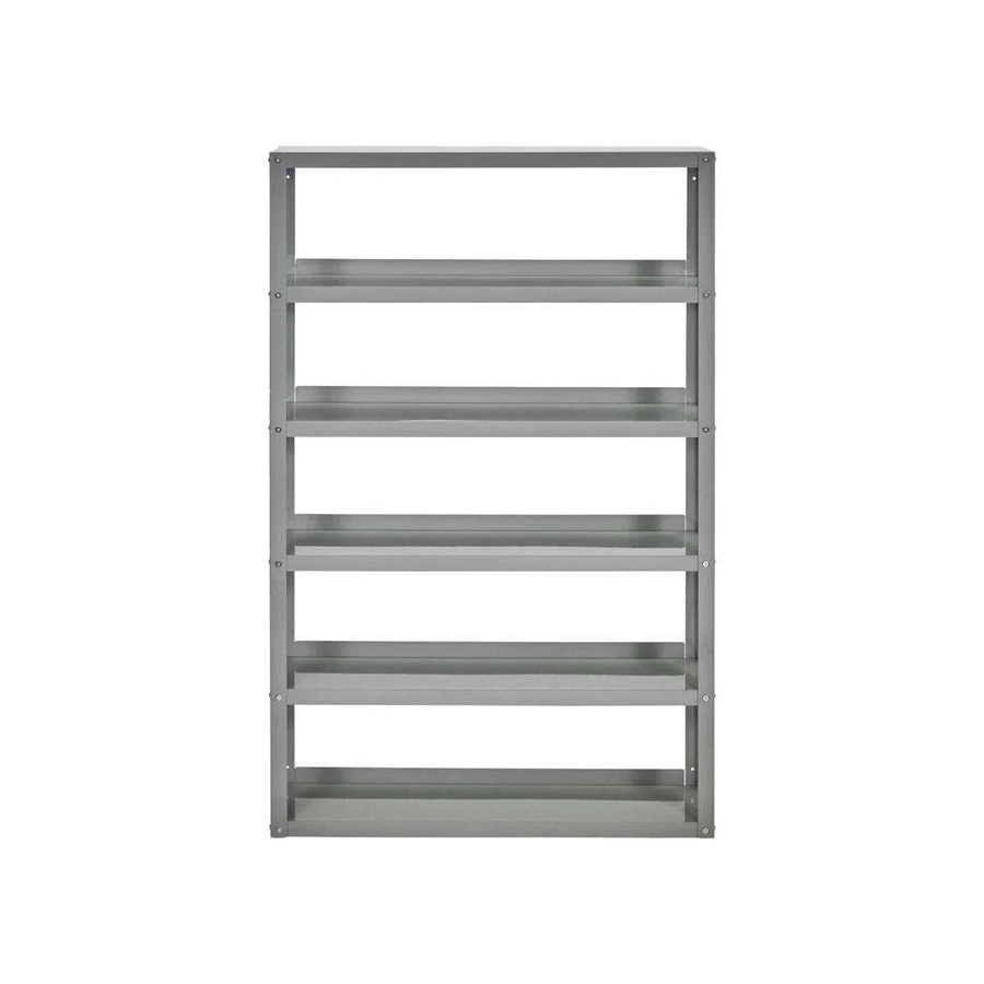 House Doctor Regal Use Wandregal aus Metall in Hellgrau, Breite: 128 cm - Bild 1