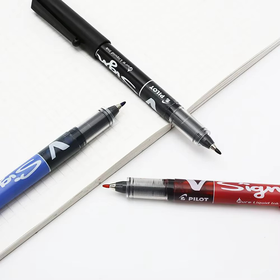 6er Pack PILOT V-Sign Pen SW-VSP Wasserstift mit 1,0 mm Spitze in Mehrfarben - Bild 2