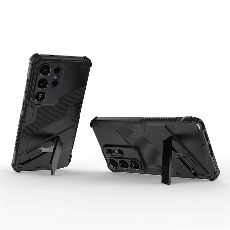 Stoßfeste Panzerhülle für Samsung Galaxy S26 Ultra 5G, S26 Plus und S26 5G in Schwarz oder Weiß - Bild 4