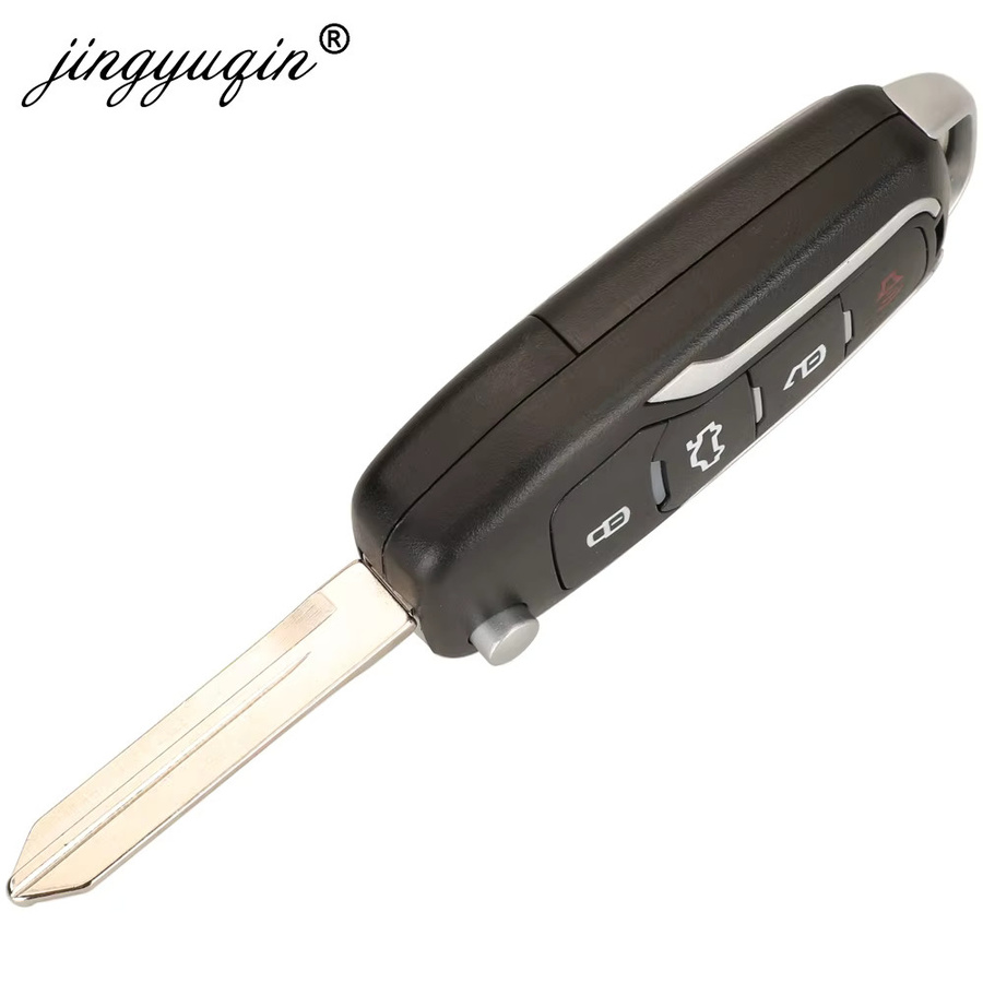 Jingyuqin CWTWB1U331 Modifizierter Auto Klappschlüssel für Ford und Lincoln in Schwarz oder Silber - Bild 2