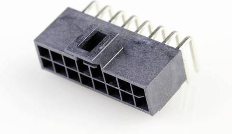 Molex Stiftgehäuse-Platine 1053141216 in Schwarz - Bild 1