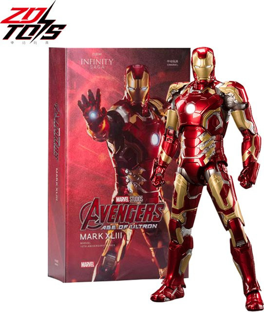 ZDTDS Marvel Iron Man MK43 Mark43 Action Figure, 1/10, Einzelfigur - Bild 1