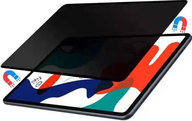 Magnetischer Privacy Screen Protector für Apple iPad Pro, Air und Mini in Schwarz - Bild 1