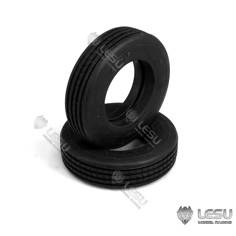 LESU Kleiner LKW-Reifen S-1287-1, 1:14, Gummireifen - Bild 2