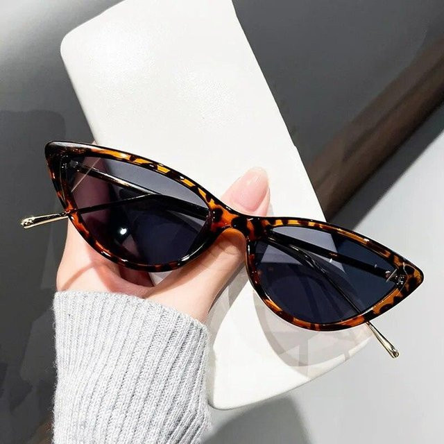 Dote Sonnenbrille Cat Eye, Vollrand, Kunststoff, braun, Damen - Bild 1