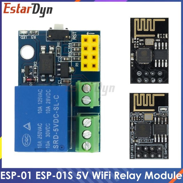 Estardyn ESP8266 ESP-01S WLAN-Relaismodul für Smart Home Fernbedienung und App-Steuerung - Bild 1