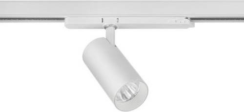 Brumberg Hochvolt-Schienensystem-Leuchte Silber, rund, verstellbar, ohne LED - Bild 1