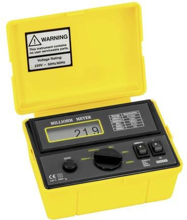 PCE Instruments Milliohmmeter PCE-MO 2001 in Gelb - Bild 1