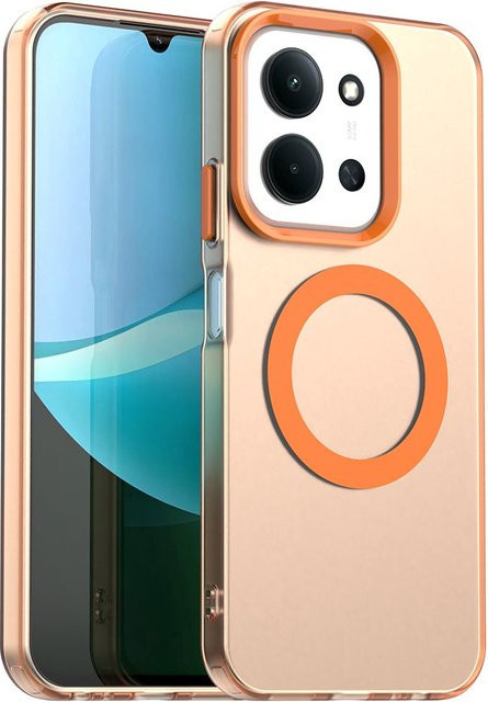 CandyCase Techsuit MagSafe-Hülle für Xiaomi Poco C85 4G, Redmi 15C 5G und 15C 4G in Orange - Bild 1