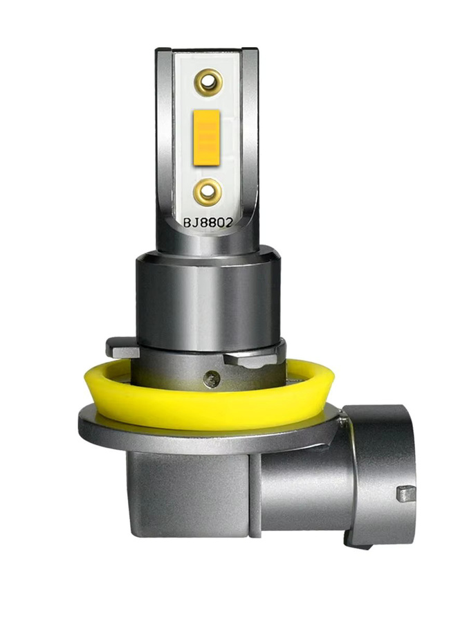 P2MAX 3570 LED-Nebelscheinwerferlampen H11 H8 H9 H16 für 12V Auto, 24W, 2er-Set mit Bernstein, Gold, Weiß und Blau - Bild 4