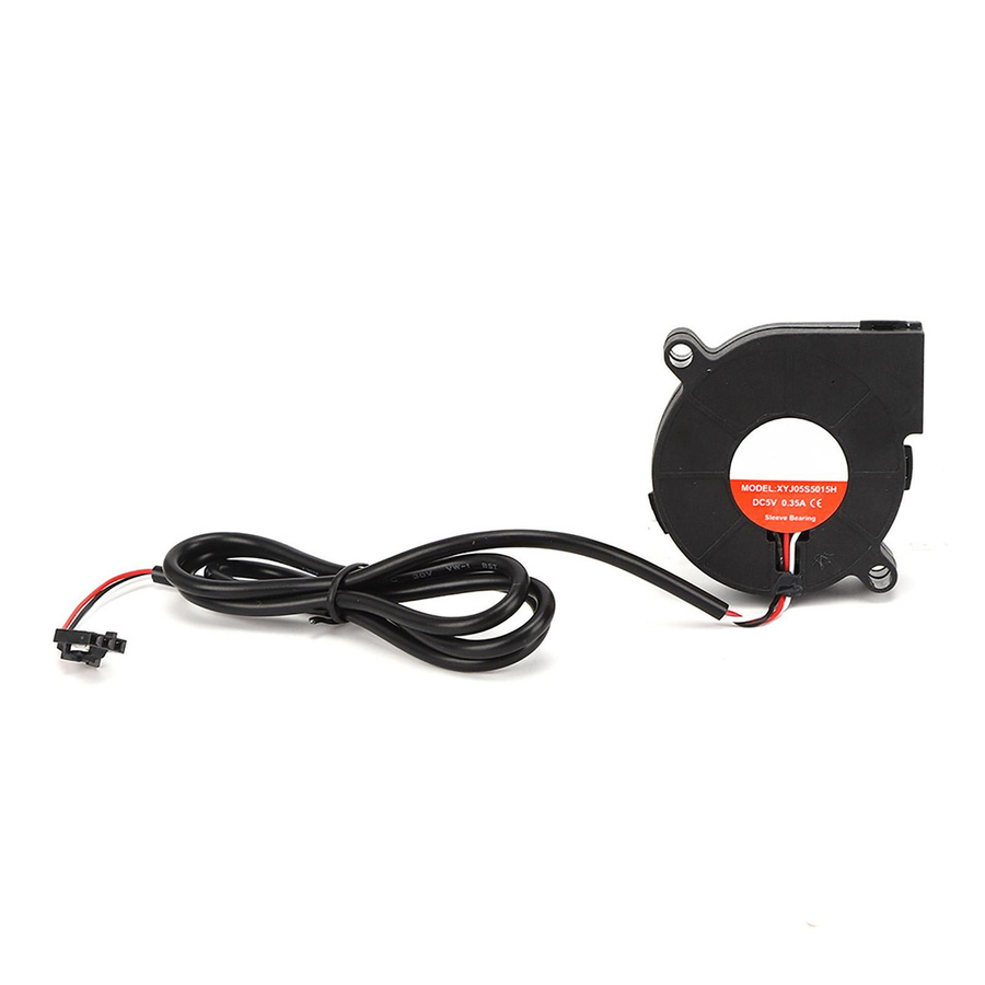 Turbo-Lüfter-Kit 5V DC-Lüfter für Prusa i3 MK3, MK3S und MK2 2.5 3D-Drucker Zubehör in Schwarz - Bild 2