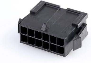 Molex Buchsengehäuse-Kabel Schwarz mit 12 Polen - Bild 1