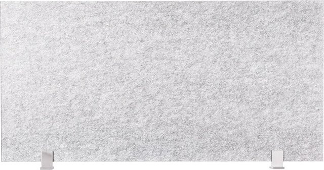Buchheister Standfuss modern in Grau B/T/H: 100 x 50 x 1 cm - Bild 1