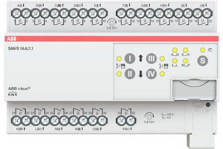 ABB Schalt-/Jalousieaktor SAH/S16.6.7.1 in Weiß (2CDG110245R0011) - Bild 1