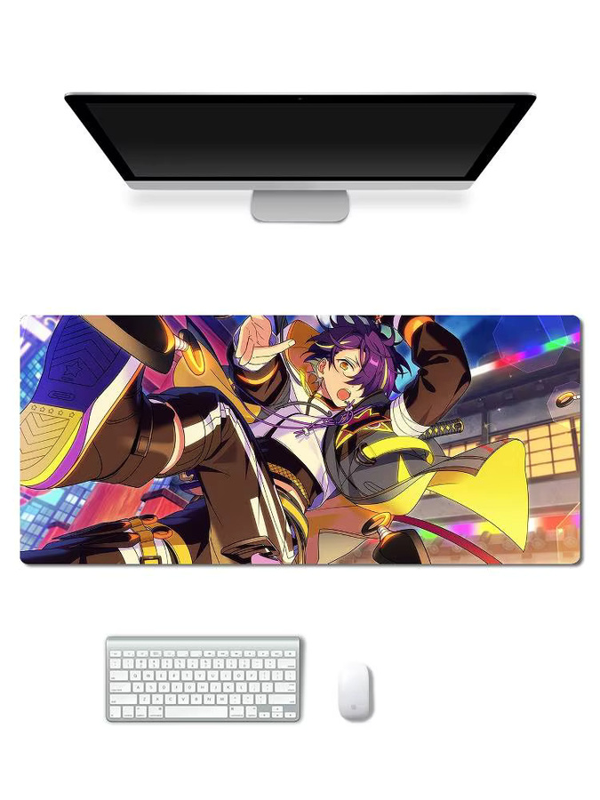 Moetch Musik Spiel Sengoku Shinobu Mousepad XXL in Multicolour für Büro, Laptop und E-Sport - Bild 4