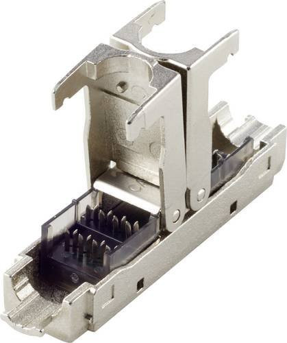 Renkforce Ultra Slim Connection Box CAT 6a Ethernet LAN in Silber - Bild 1