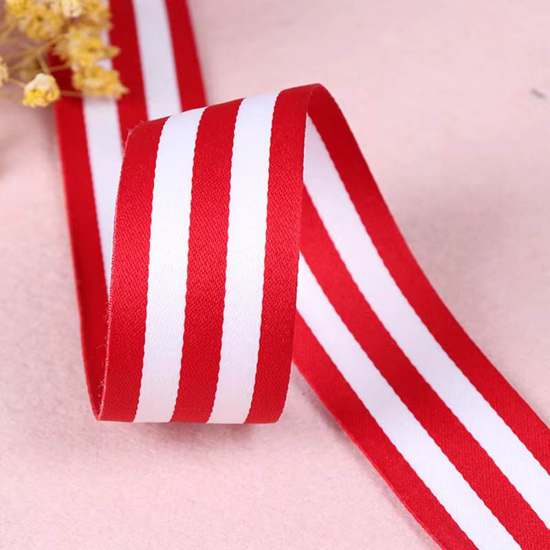 3M Ripsband als doppelseitiges Nähband in Schwarz, Weiß, Rot und Marineblau für Party und Weihnachten - Bild 3