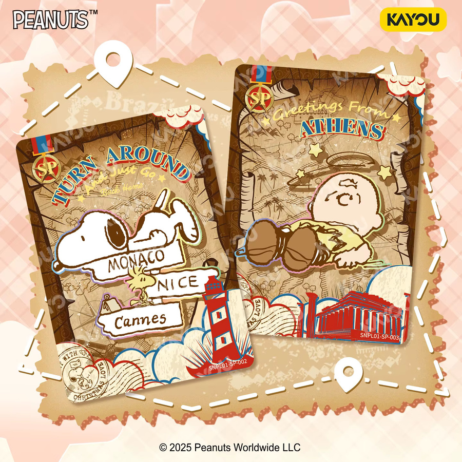 Kayoom Peanuts Snoopy Wunder-Reisekarten-Sammlerbox, ab 8 Jahren - Bild 3