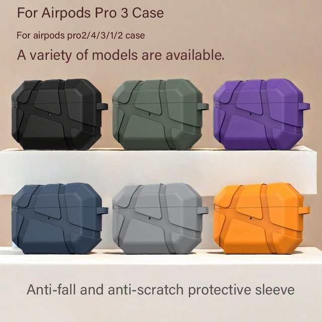 Schutzhülle für Apple AirPods Pro 2/4/3/1 mit Anti-Fall-Funktion - Bild 1