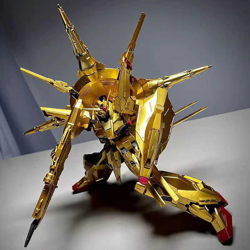 Bandai MG 1/100 ZGMF-X13A Providence Gold Version, Modellbausatz, Actionfiguren mit Aufklebern - Bild 2