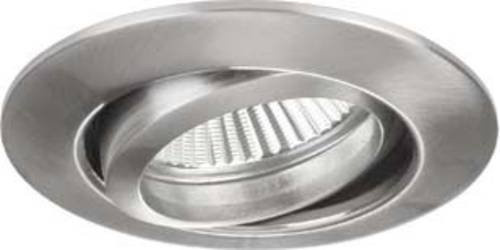 Brumberg Einbauleuchte Halogen schwenkbar rund Nickel matt GX5.3 50W - Bild 1