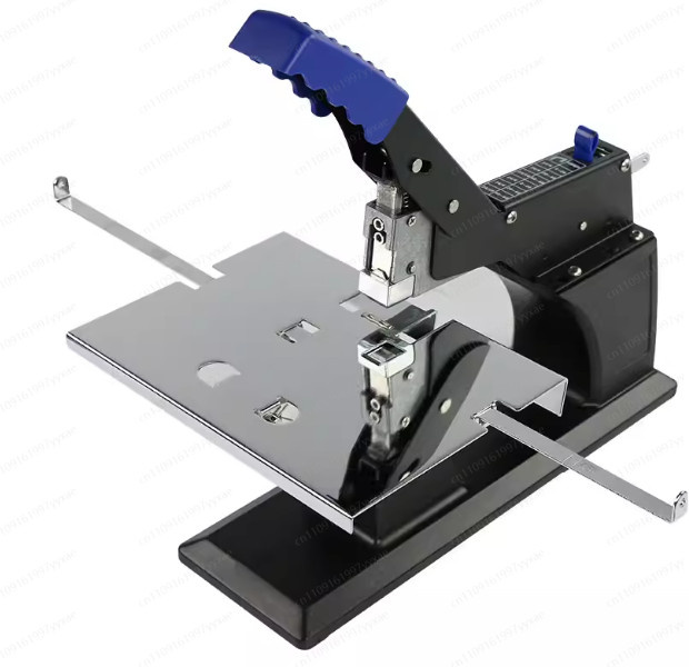 SH-03 Manuelle Buchbindemaschine für A3-Sattelnahthefter und Flachheftklammerbindung aus Metall - Bild 1