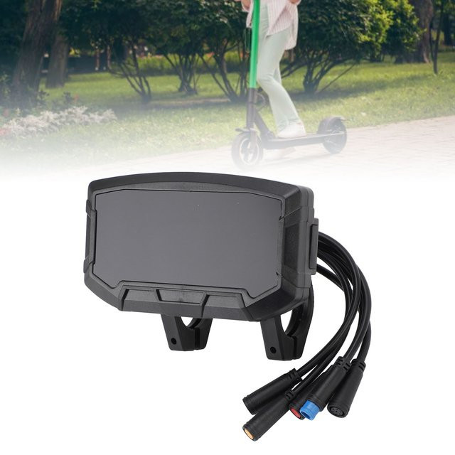DOACT Scooter-Bedienfeld mit 48-V-Displayanzeige in Schwarz - Bild 1