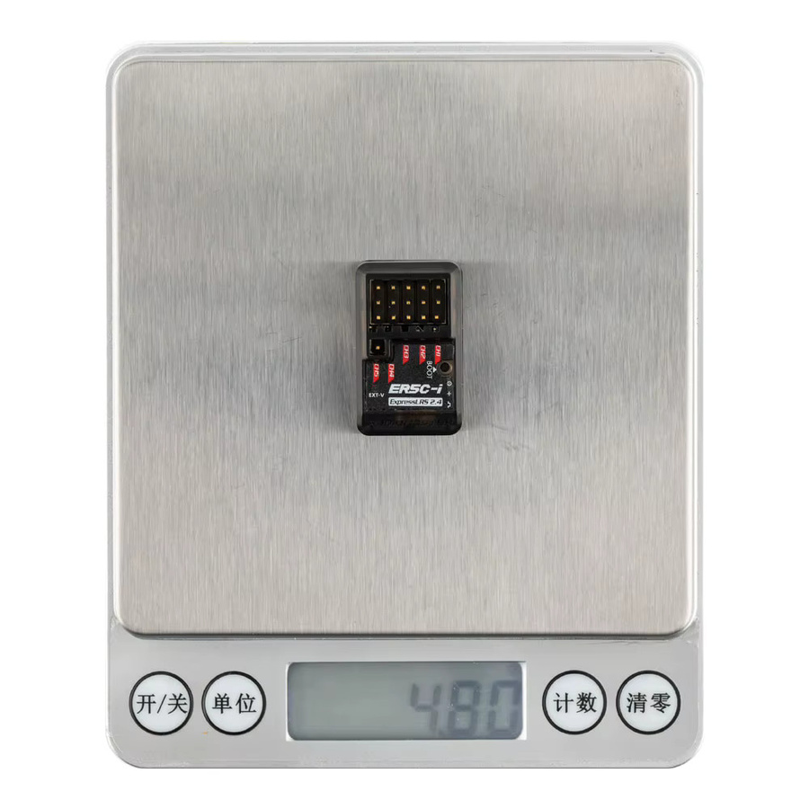 RadioMaster ER5C-i 5-Kanal ExpressLRS 2,4 GHz PWM-Empfänger mit integriertem TCXO in Schwarz - Bild 2