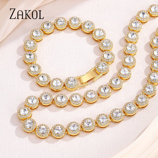 ZAKOL Armband, Roségold, Zirkonia, Damen - Bild 1