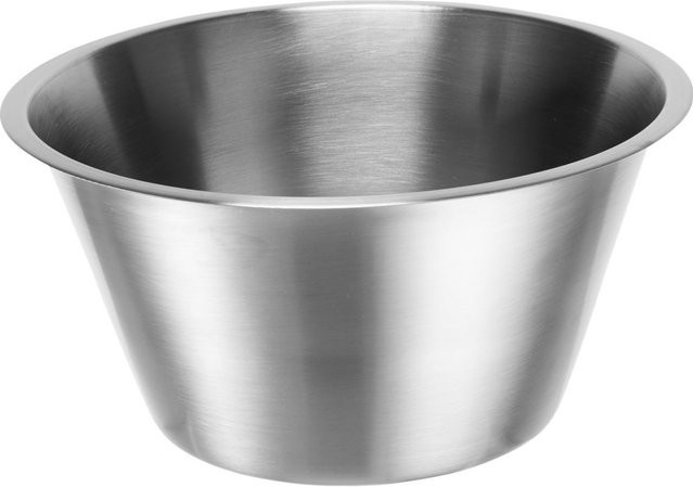 PULSIVA Küchenschüssel Conica Silber, Volumen: 2500 ml, Ø x H: 24 x 11 cm - Bild 1
