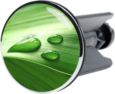 Sanilo Bad-Accessoire-Set, 3-teilig, Green Leaf, Grün - Bild 1