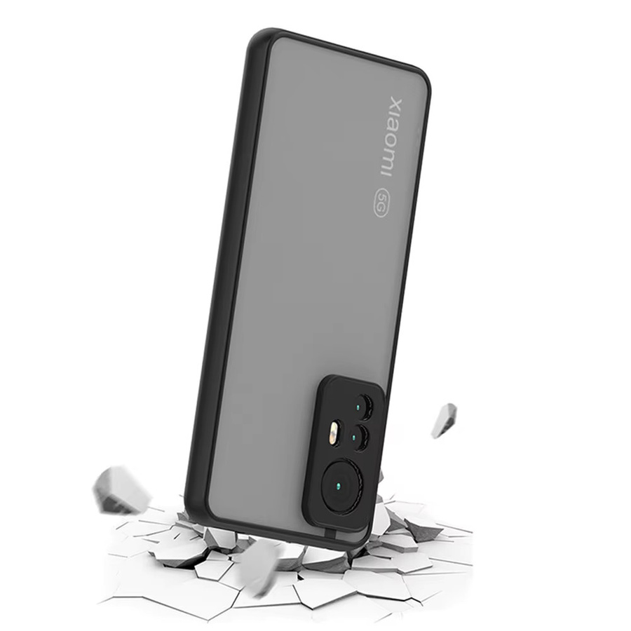 Stoßfeste Schutzhülle für Xiaomi Redmi Note 12s in Schwarz - Bild 2
