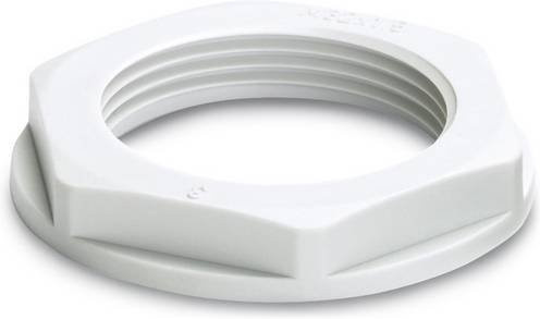 Phoenix Contact Gegenmutter A-INL-M50-P-LG M50 aus PA 6 GF 30 Kunststoff Grau/Weiß 5er Pack - Bild 1