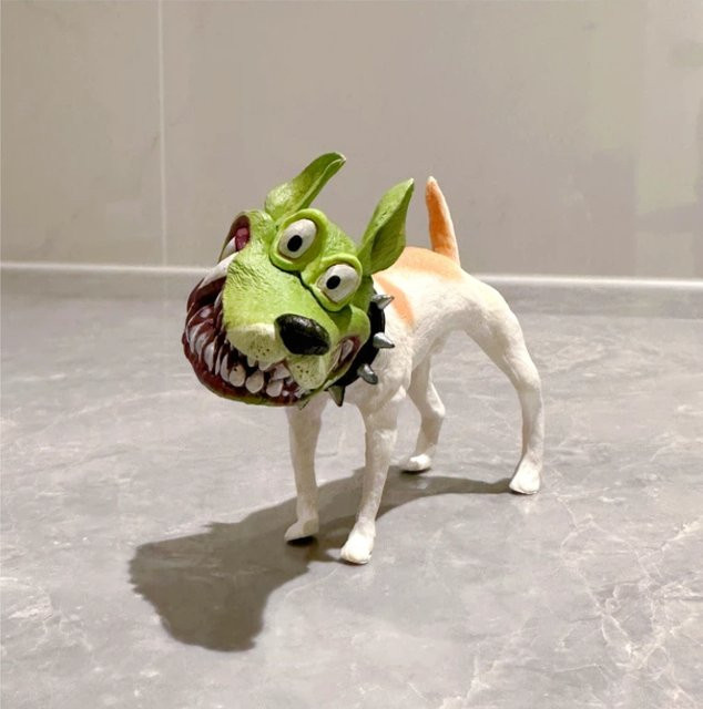 Hot Toys Verkleidete Monster-Hunde-Figur, Sammlermodell, Einzelfigur - Bild 1