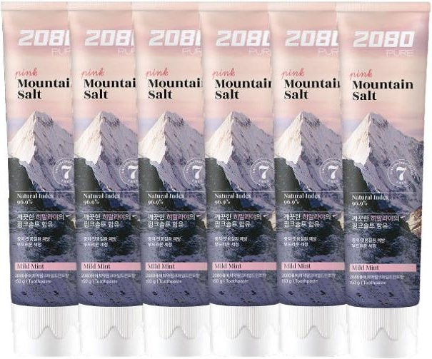 2080 Zahnpasta Milde Minze, 150g, 6 Stück - Bild 1