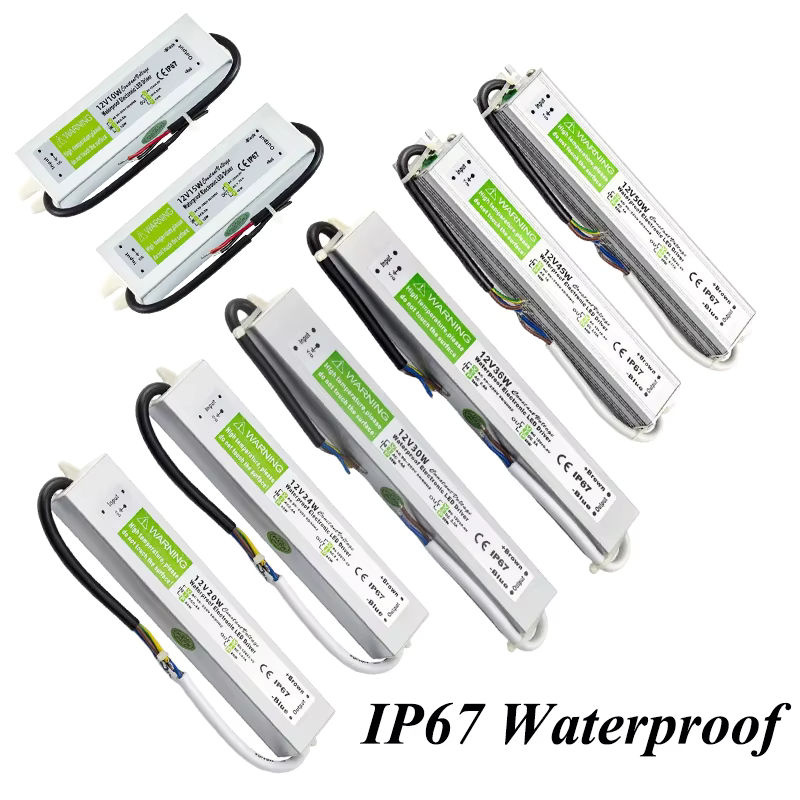 Wasserdichtes IP67 Schaltnetzteil AC 220V zu DC 12V oder 24V mit verschiedenen Leistungsstufen von 10W bis 50W - Bild 2