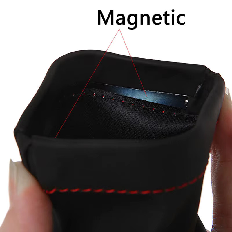 JETTING Tragbare Kopfhörertasche aus PU-Leder in Schwarz - Bild 4