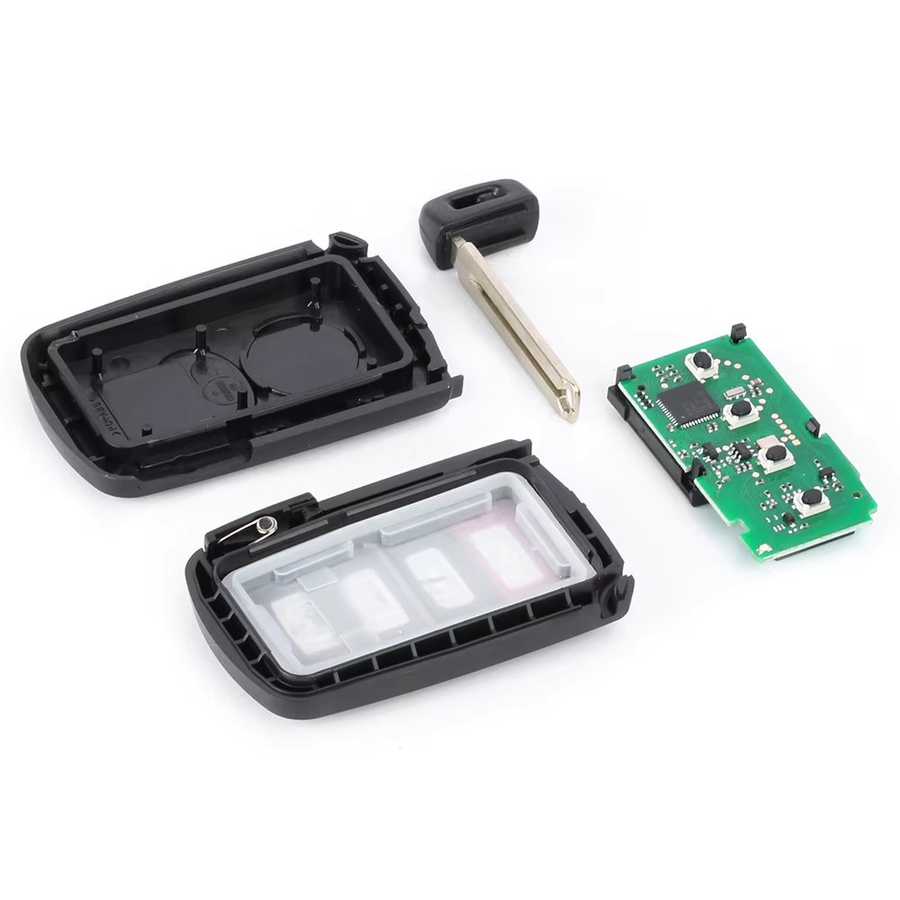KEYECU Smart Remote Key Keyless Go Fob 281451-2110 in Schwarz für Toyota Highlander Limited und Tacoma 2014-2019 (314,3 MHz/433 MHz) - Bild 2