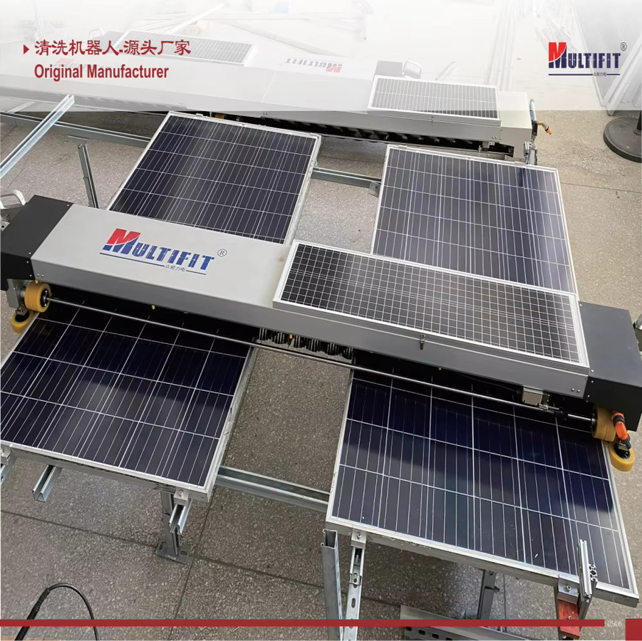 MULTIFIT Solarpanel-Reinigungsroboter mit Selbstaufladungssystem für vollautomatische Solar-PV-Reinigung - Bild 3