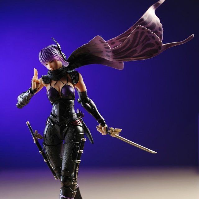 Bandai Ninja Gaiden Ayane Kleidung, Zubehör, Metall, für 1/12 Spielzeug - Bild 1
